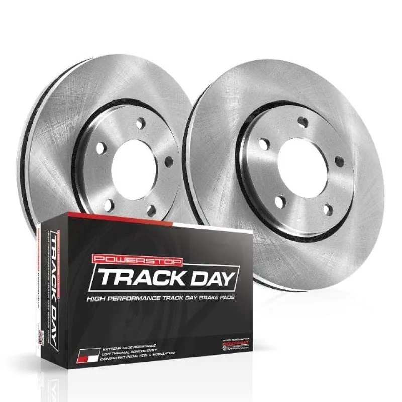 Power Stop 08-10 BMW 135i Front Track Day Brake Kit