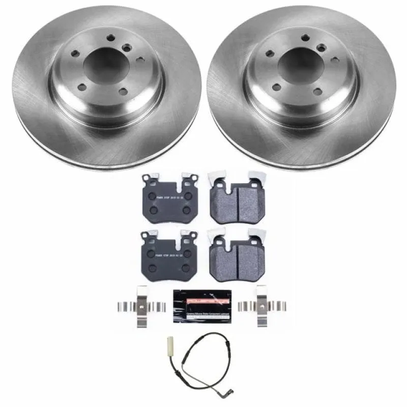 Power Stop 08-10 BMW 135i Front Track Day SPEC Brake Kit