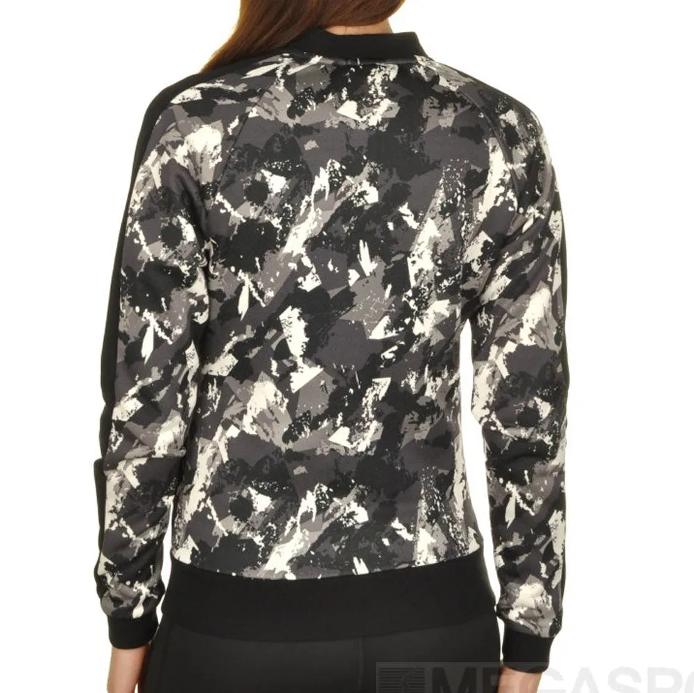 Puma Classics All Over Print Archive T7 Women's Track Jacket Black