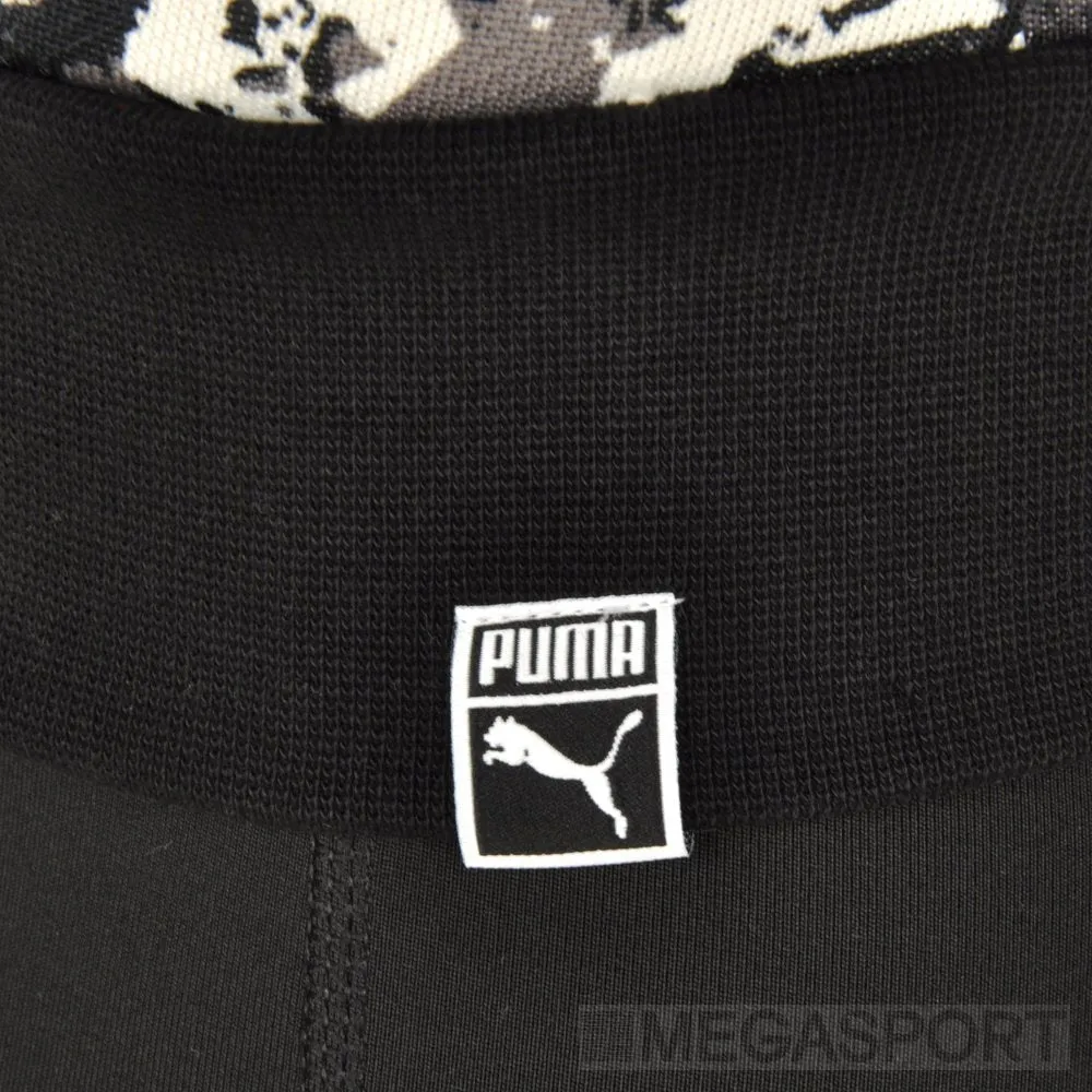 Puma Classics All Over Print Archive T7 Women's Track Jacket Black