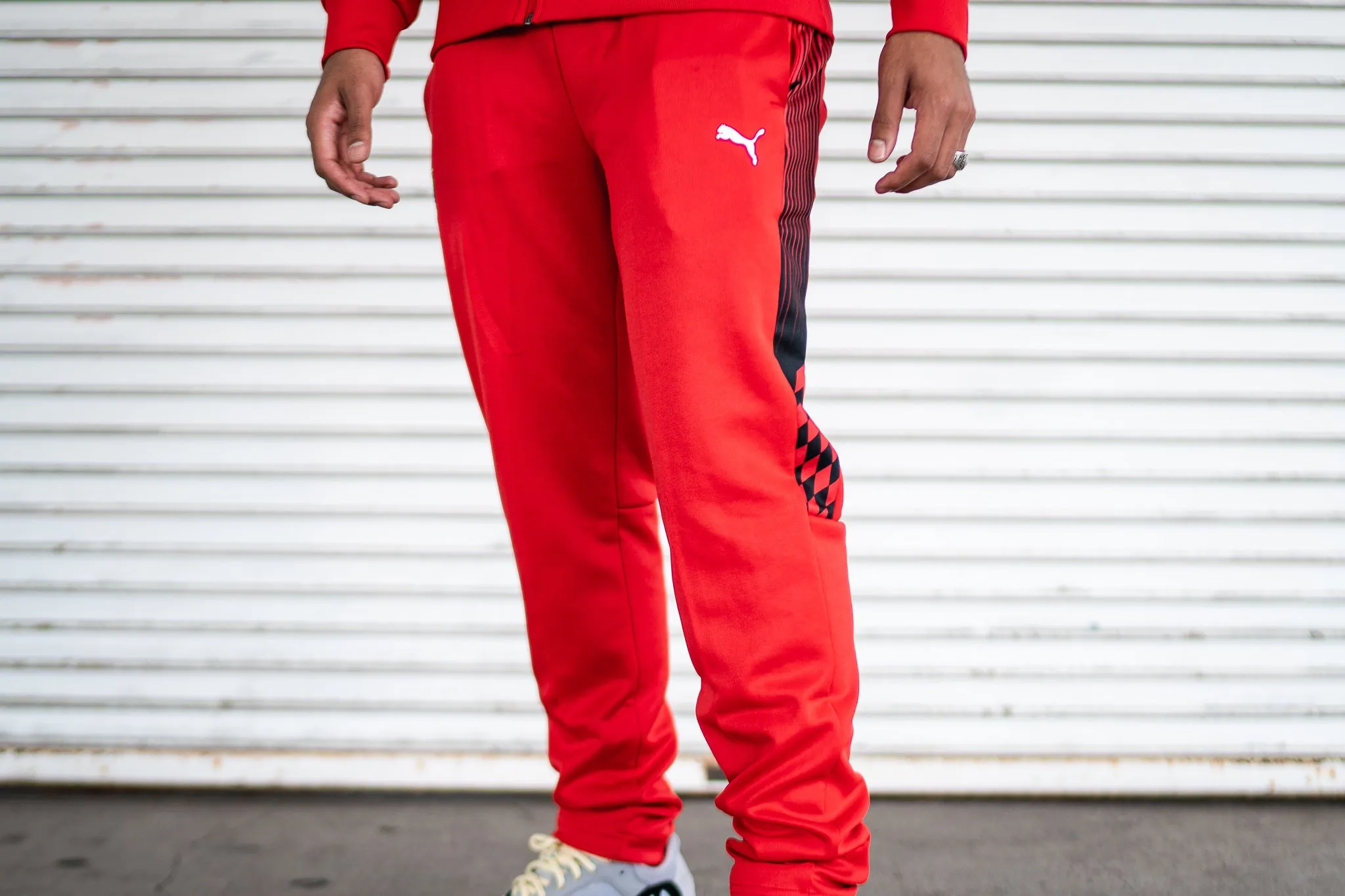 Puma Scuderia Ferrari Race T7 Men's Track Pants (Red)