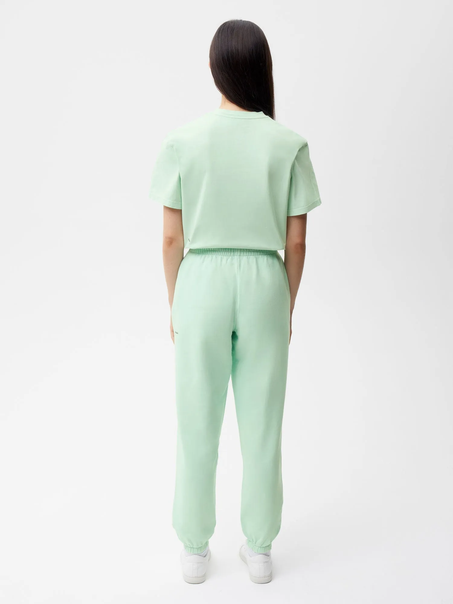 Re-Color Track Pants—aloe green