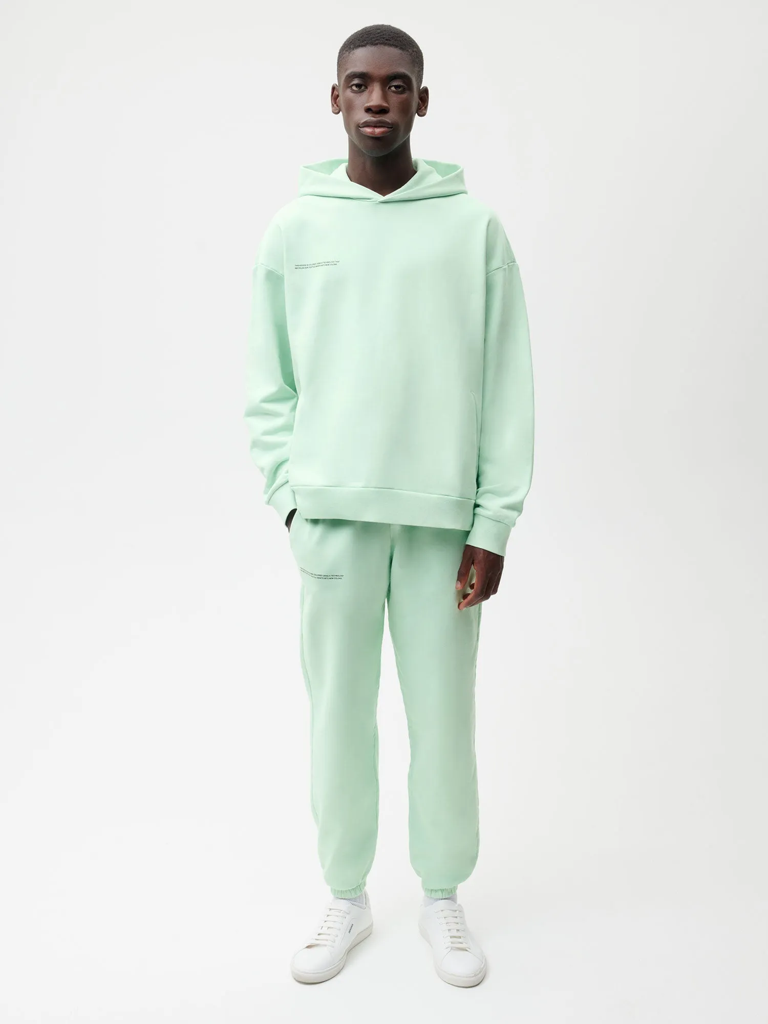 Re-Color Track Pants—aloe green