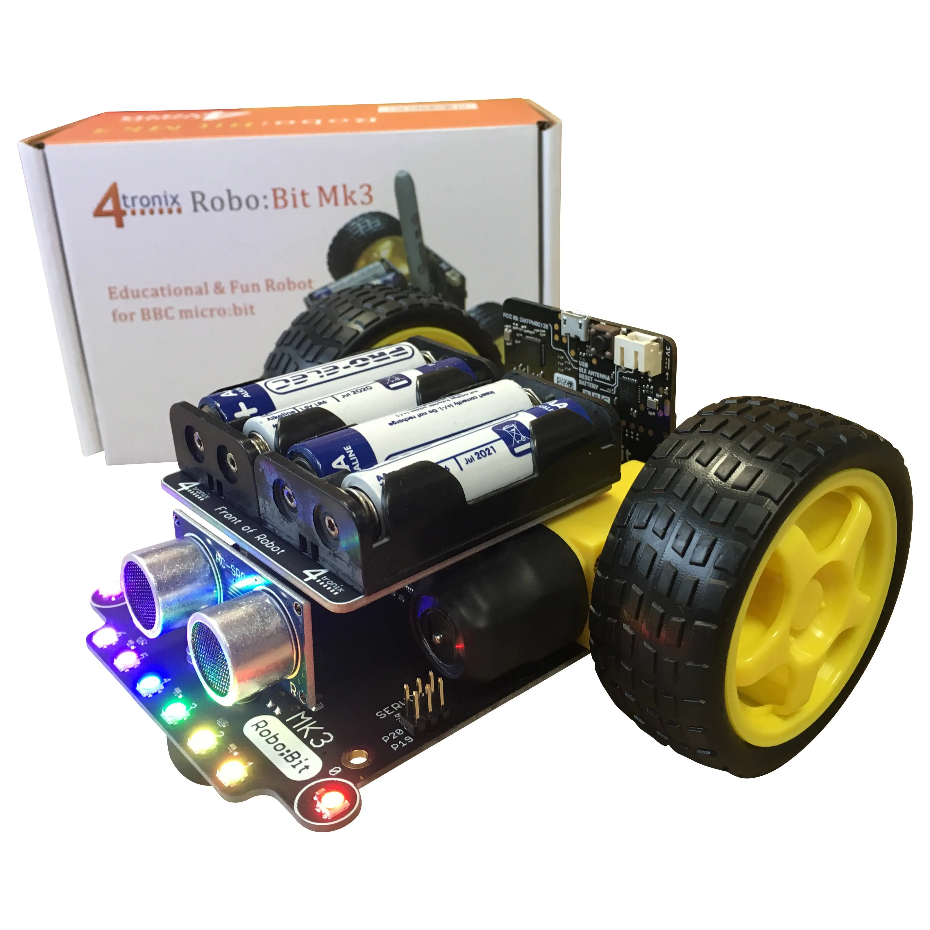 Robo:Bit Mk3 - buggy for the micro:bit