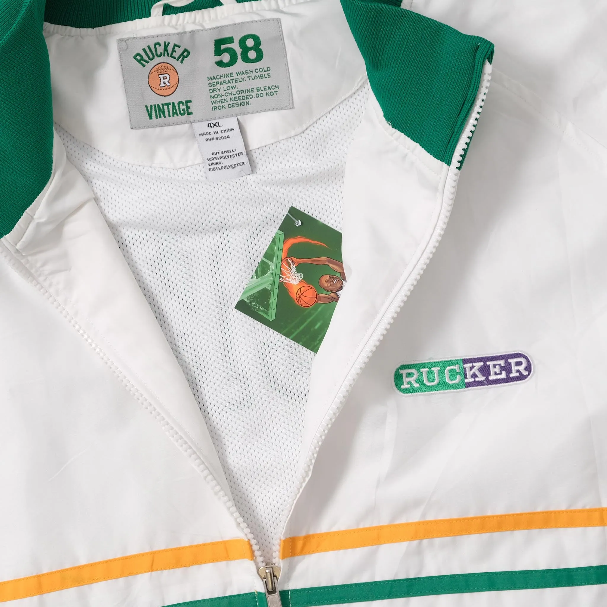 Rucker Vintage Track Jacket 3XLarge