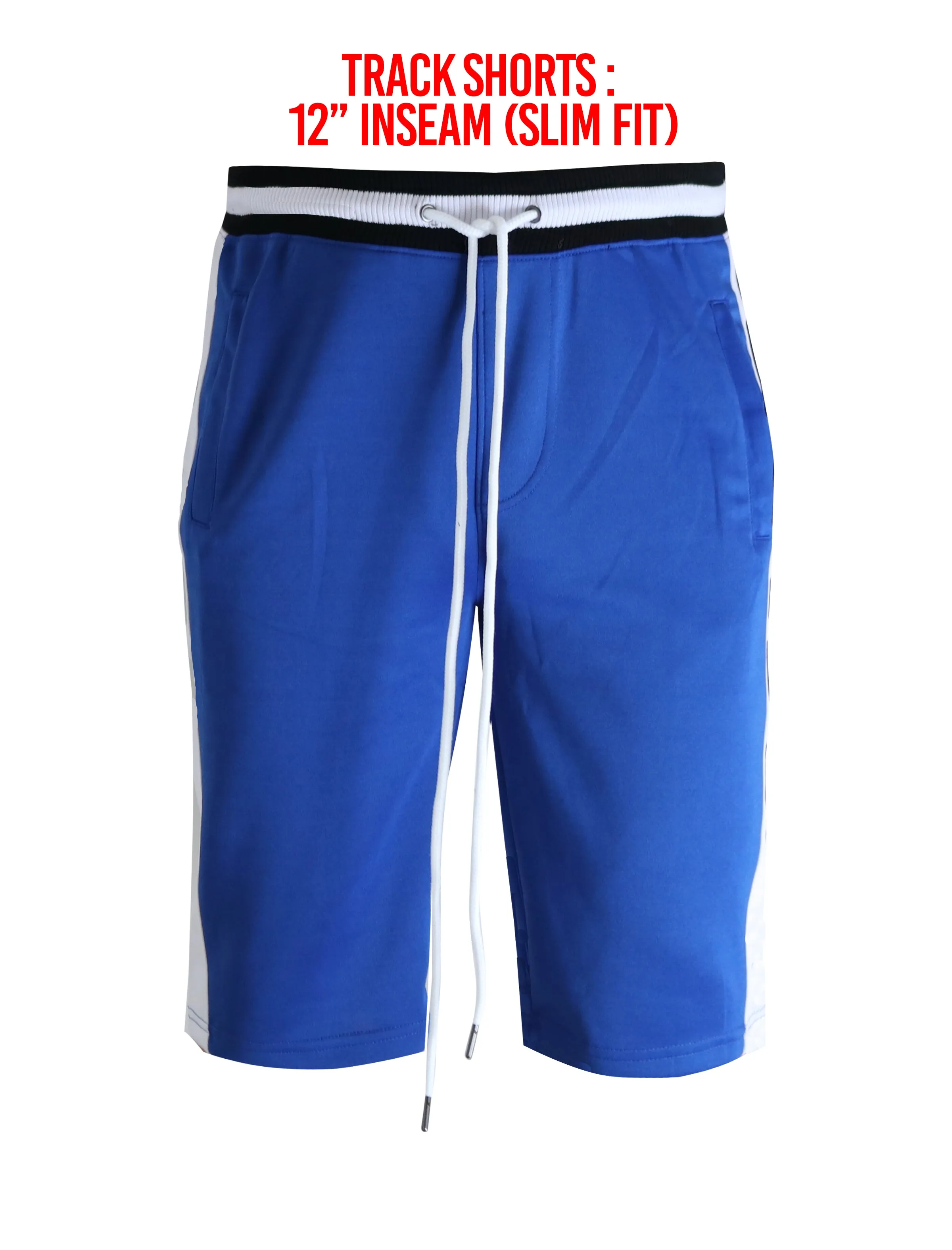 S91700-TRACK SHORTS (ROYAL)