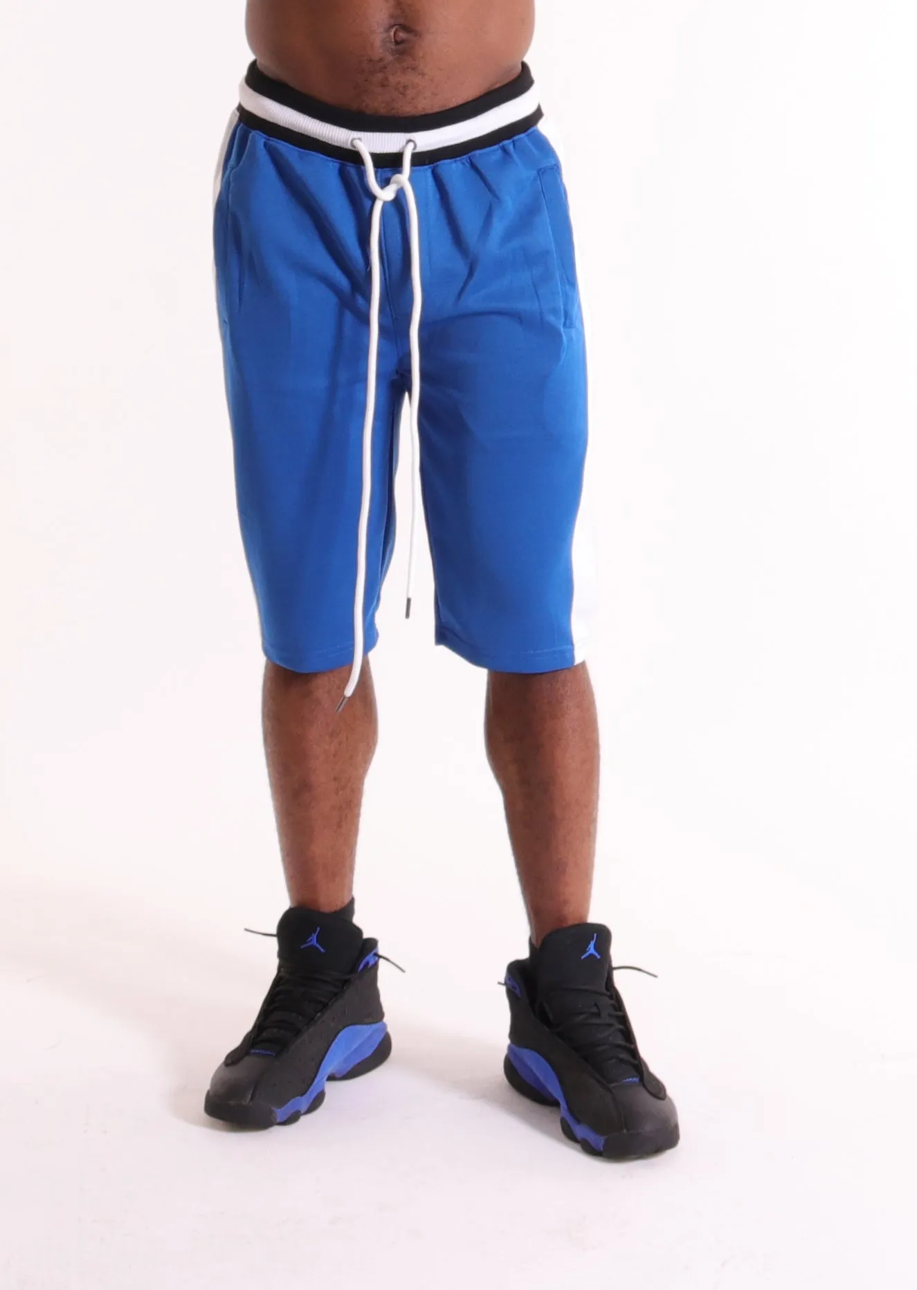 S91700-TRACK SHORTS (ROYAL)