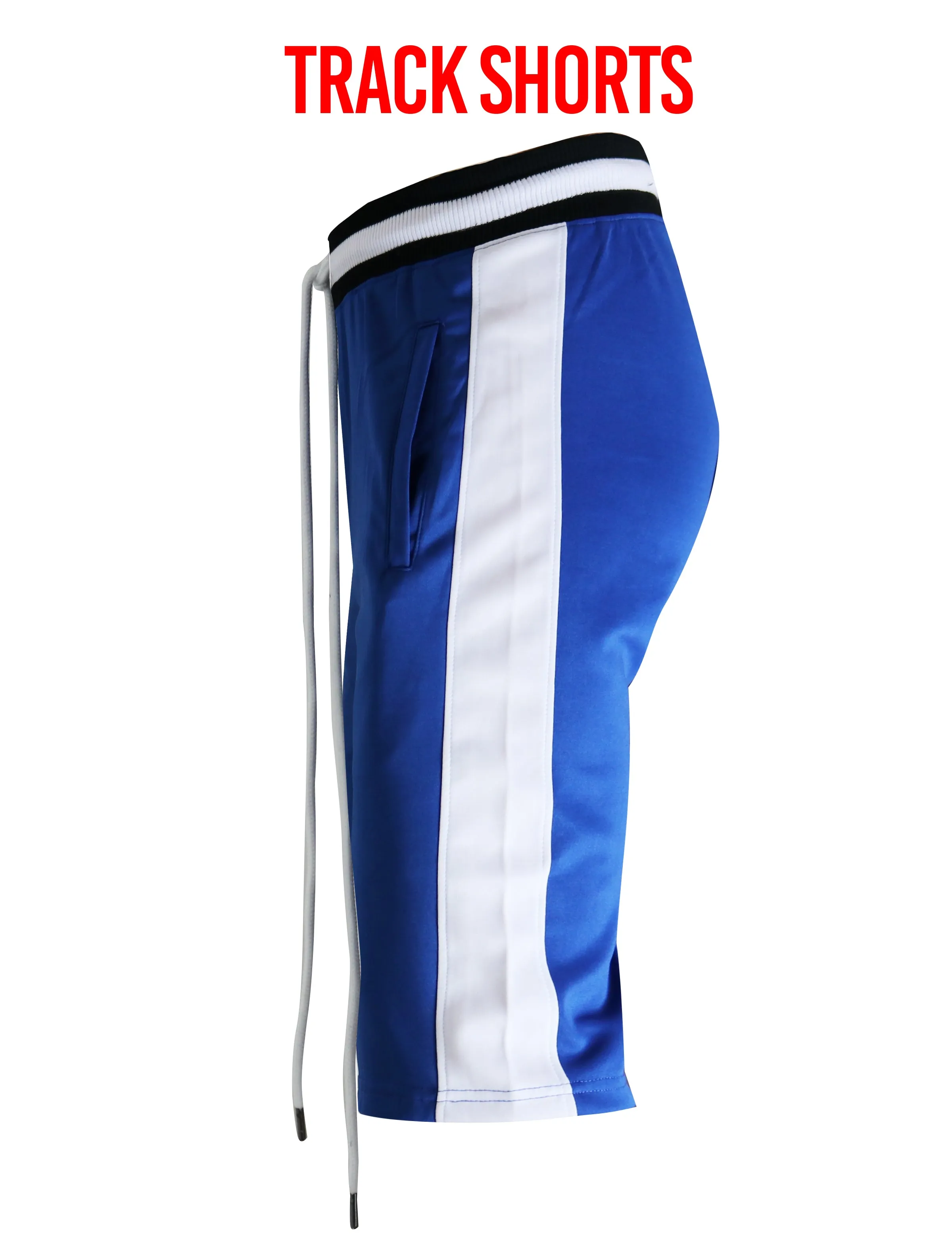 S91700-TRACK SHORTS (ROYAL)