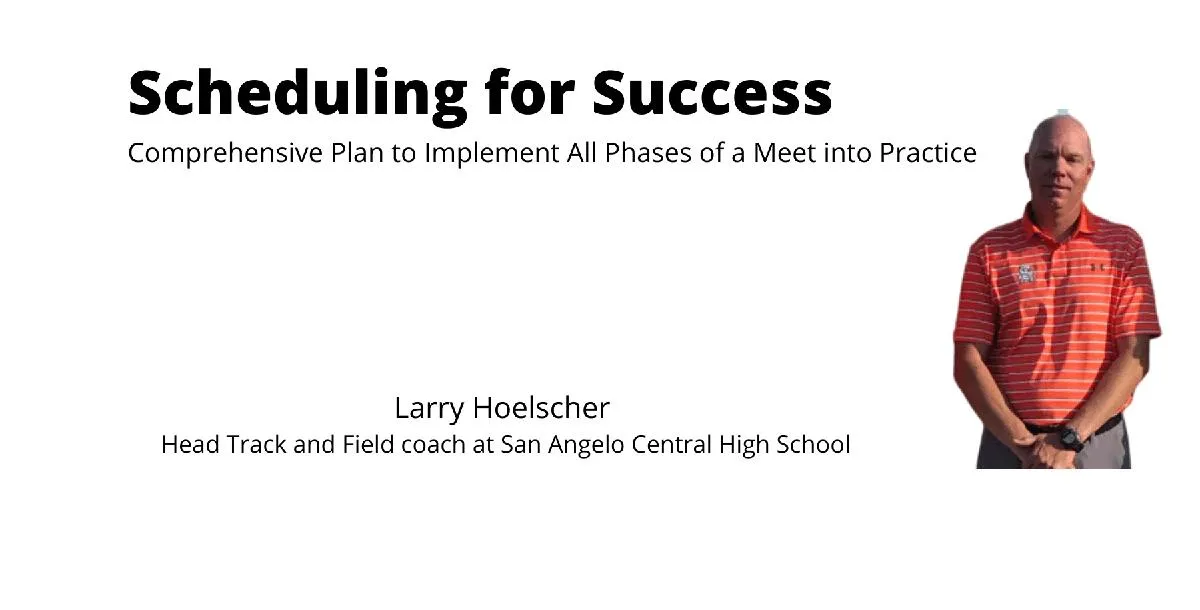 Scheduling for Success: Comprehensive Plan to Implement All Phases of a Meet into Practice