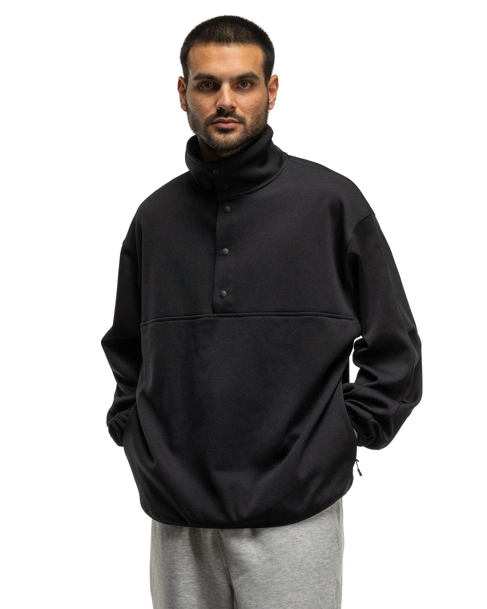 Tech P/O Track Jacket Black