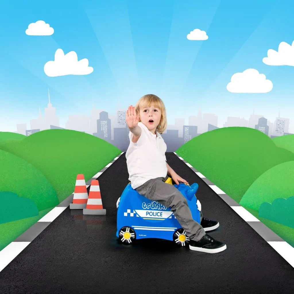 Trunki Luggage - Police Car (With 5 years Warranty)