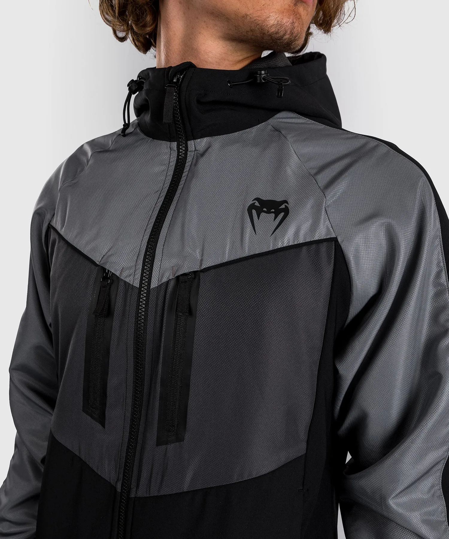 Venum Laser 3.0 Track Jacket - Black/Grey