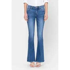 Vervet Mid Rise Flare Jeans