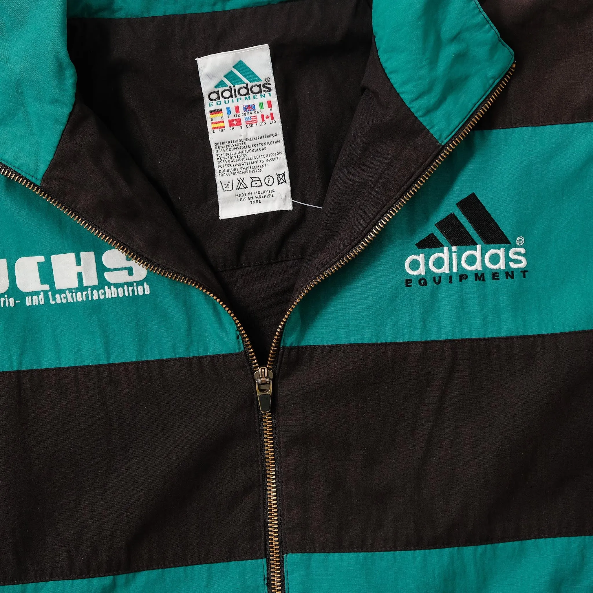 Vintage adidas Equipment Track Jacket Large