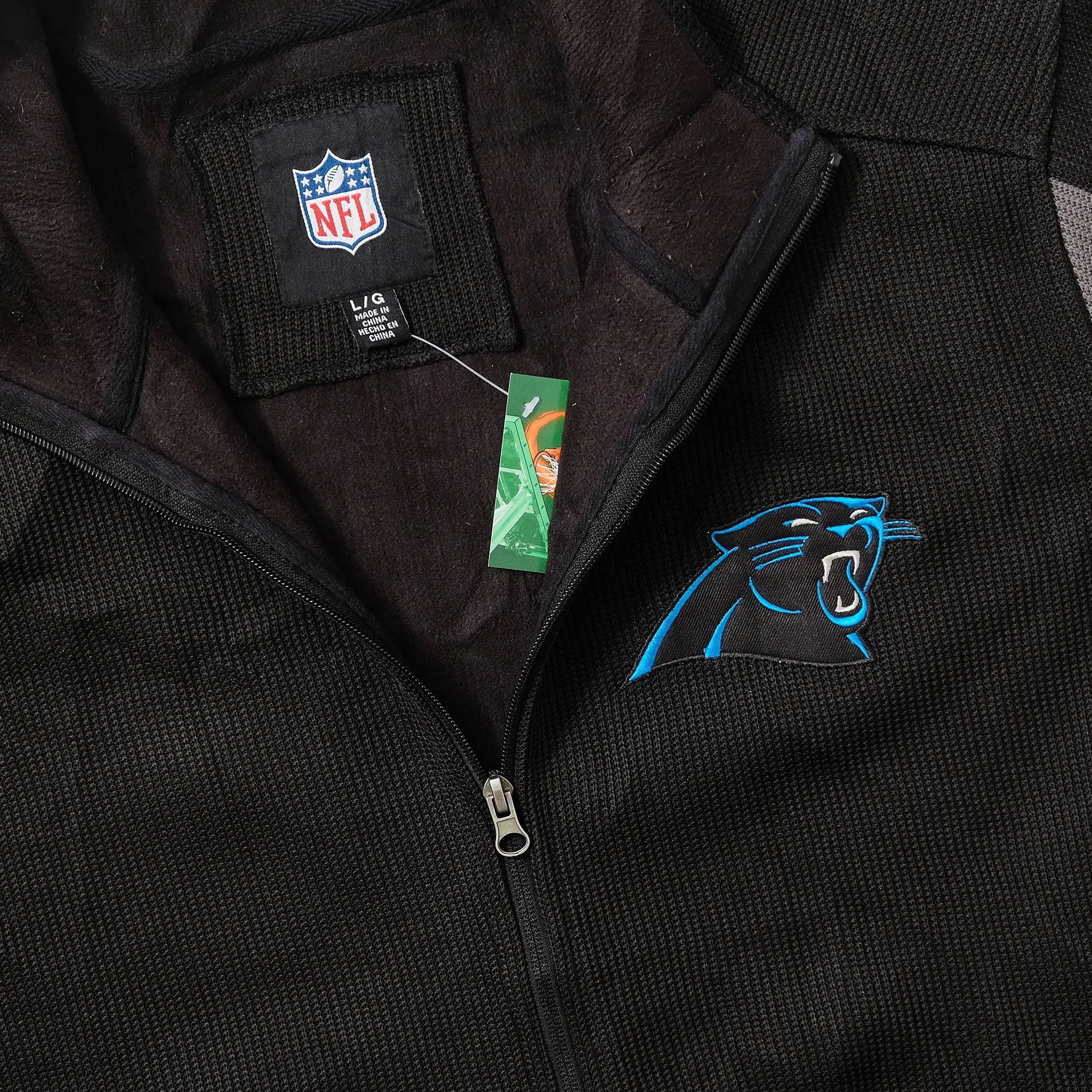 Vintage Carolina Panthers Track Jacket Large