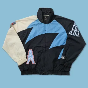 Vintage Houston Oilers Track Jacket XLarge