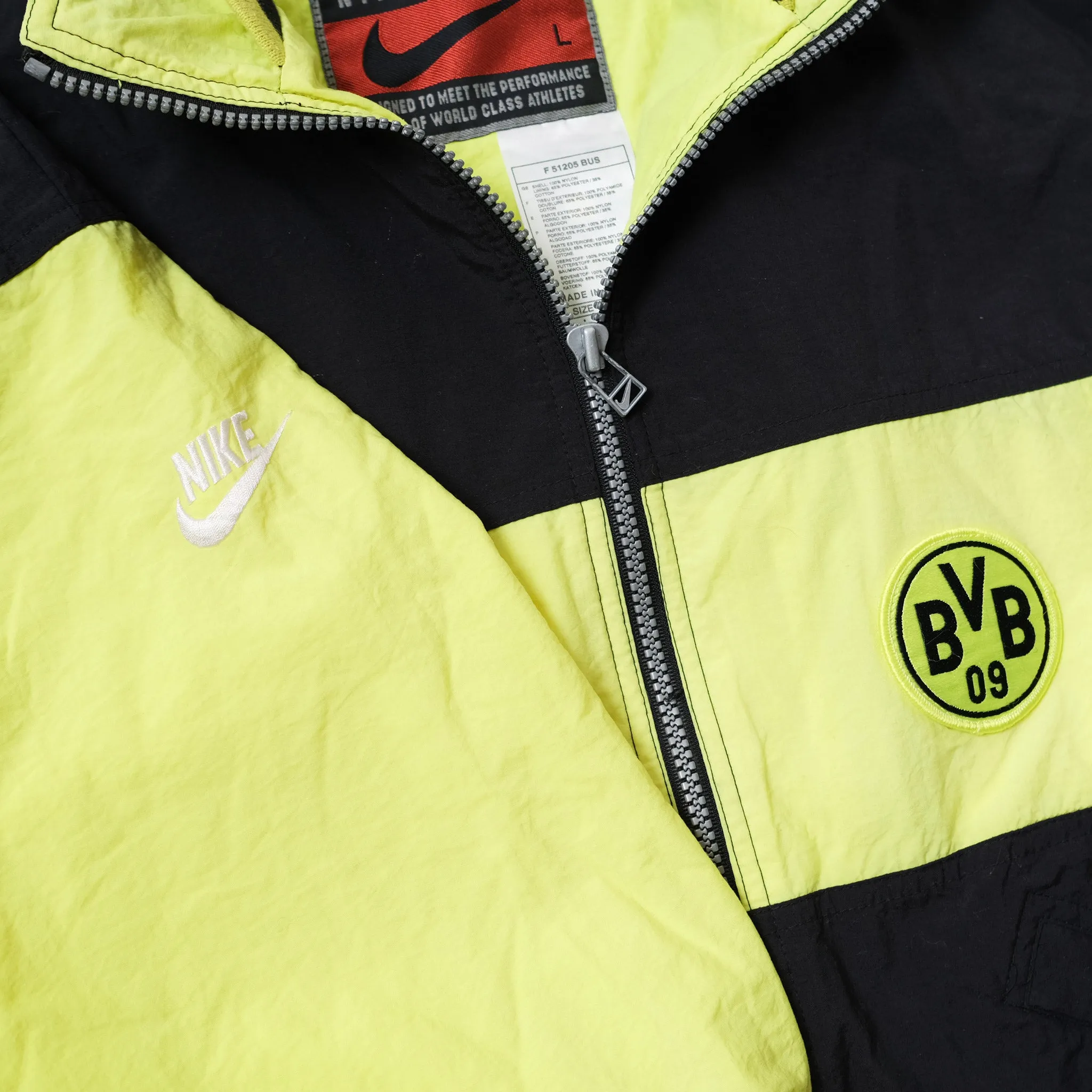 Vintage Nike Borussia Dortmund Track Jacket XS